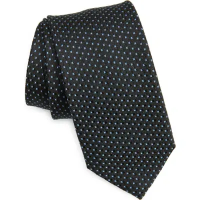 Nordstrom Motsen Mini Geo Silk Tie In Black