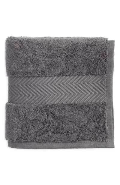 Nordstrom Organic Hydrocotton Washcloth In Grey Onyx