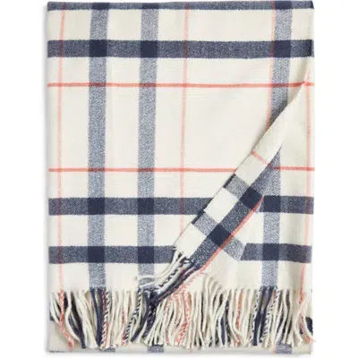 Nordstrom Plaid Fringe Throw Blanket In Pattern