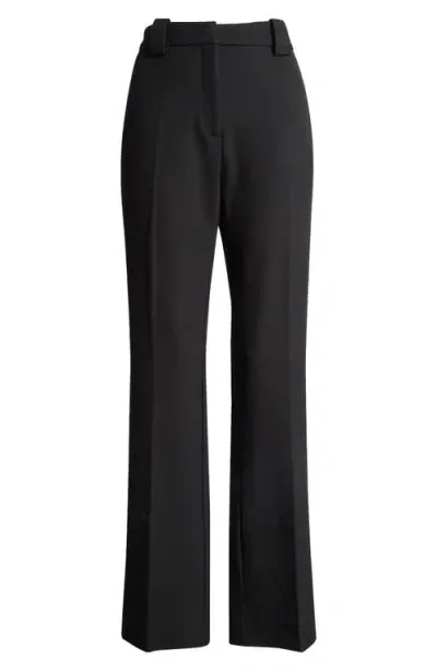 Nordstrom Slim Flare Leg Pants In Black