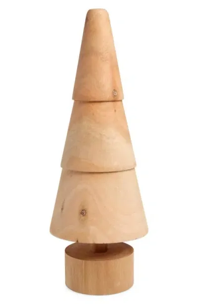 Nordstrom Tiered Wooden Tree In Natural Wood