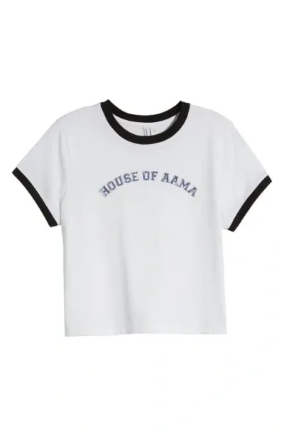 Nordstrom X Harlem's Fashion Row House Of Aama Pima Cotton Graphic T-shirt In White