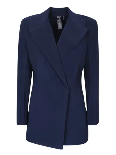 Norma Kamali Blazers In Blue