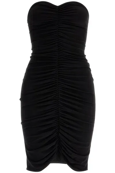 Norma Kamali Draped Jersey Dress