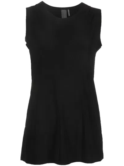 Norma Kamali Sleeveless Top In Black