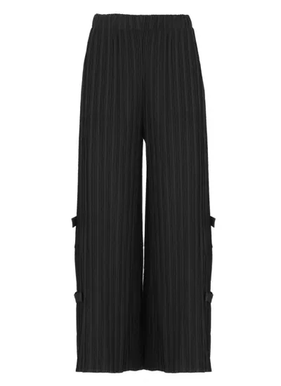 Nu Pleated Pants In Black