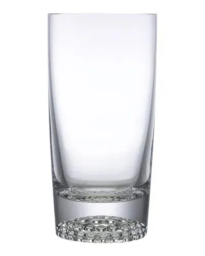 Nude Ace High Ball Glasses, Set Of 2 In Clear