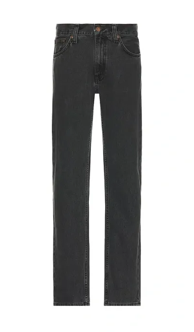 Nudie Jeans Gritty Jackson Jeans In Black Cliffs