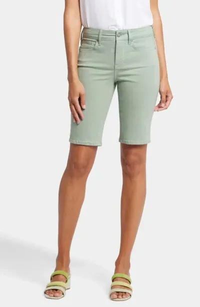 Nydj Briella Bermuda Shorts In Lily Pad