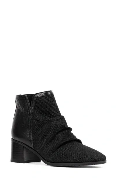 Nydj Dernn Ruched Bootie In Black