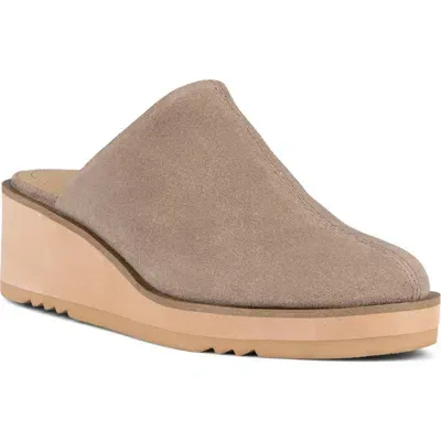 Nydj Edmond Wedge Mule In Mink