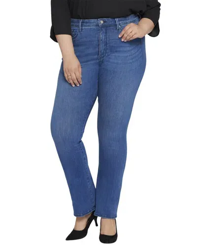 Nydj Plus Seamless Amour Slim Bootcut Jean In Blue