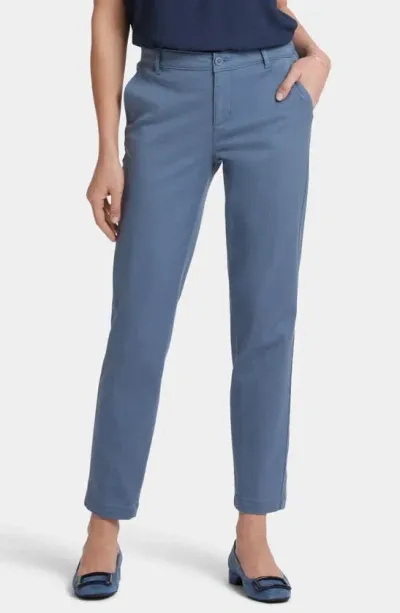 Nydj Sadie Slim Pants In Blue