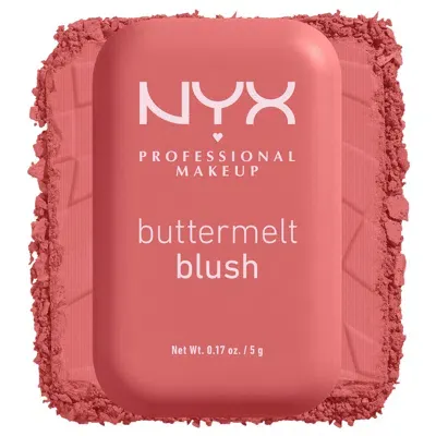 Nyx Professional Makeup Buttermelt Powder Blush Up To 12h Wear, Fade And Transfer Resistant (various Shades) - Felling Butta