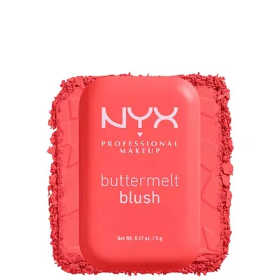 Nyx Professional Makeup Buttermelt Powder Blush Up To 12h Wear, Fade And Transfer Resistant (various Shades) - Had Butta