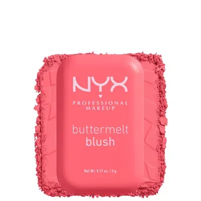 Nyx Professional Makeup Buttermelt Powder Blush Up To 12h Wear, Fade And Transfer Resistant (various Shades) - U Know Butta