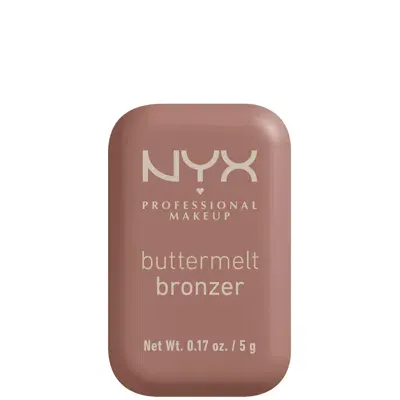 Nyx Professional Makeup Buttermelt Powder Bronzer 12h Wear Fade & Transfer Resistant (various Shades) - All Butta'd Up