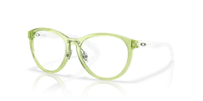 Oakley Aglow (youth Fit) Eyeglasses In Polished Transparent Fern