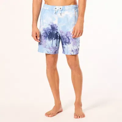 Oakley Canary Palms Rc 18 Beachshort In Blue