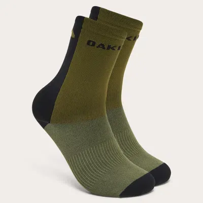 Oakley Mann Icon Road Short Socks In Fern