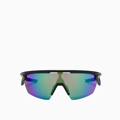 Oakley Sphaera Shield-frame Sunglasses In Black