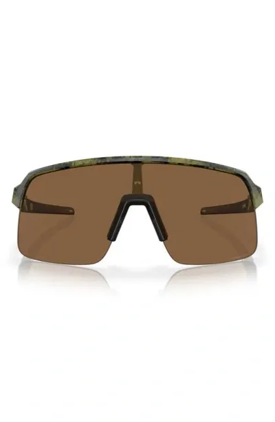 Oakley Sutro 39mm Polarized Rectangular Sunglasses In Bronze