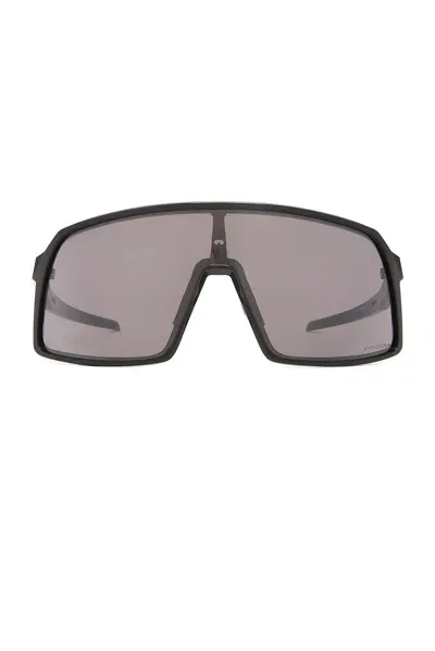 Oakley Sutro Shield Sunglasses In Polished Black