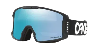 Oakley Unisex Sunglasses Oo7093 Line Miner™ M Factory Pilot Snow Goggles In Prizm Snow Sapphire Iridium