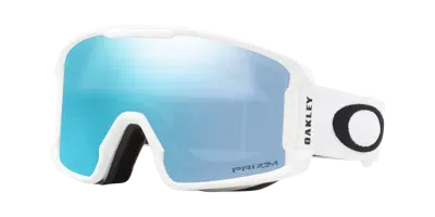 Oakley Unisex Sunglasses Oo7093 Line Miner™ M Snow Goggles In Prizm Snow Sapphire Iridium