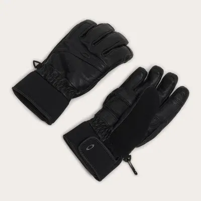 Oakley W. Peak Leather Gloves In Black