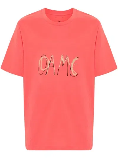 Oamc Dhalia T-shirt In Red