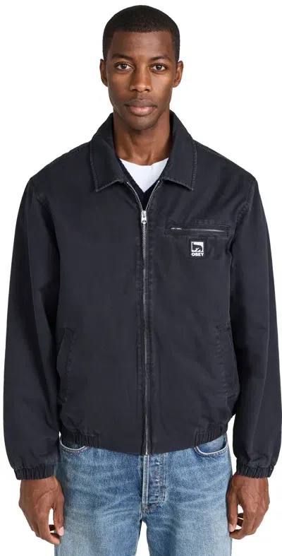 Obey Division Blouson Jacket Black