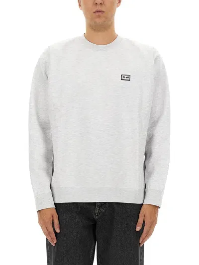 Obey Sweatshirt With Logo In Grey