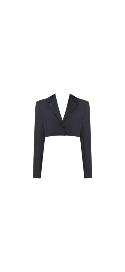 Odette + Odile Natalia Blazer In Black