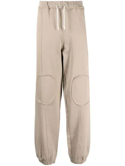 Off Duty Rudd Knee Patch Track Pants In Neutrals