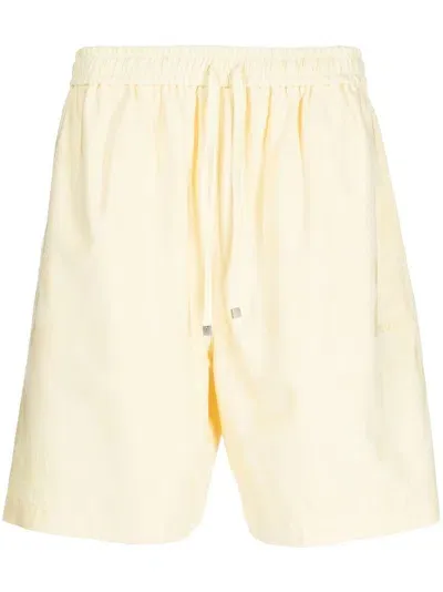 Off Duty Klassische Uji Shorts In Yellow