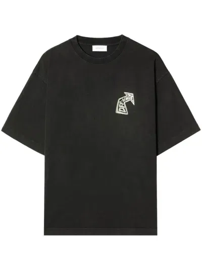 Off-white Arrows-print T-shirt In Black