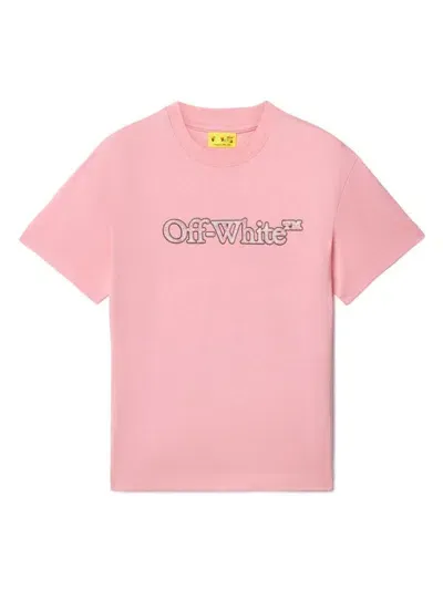 Off-white Pink Big Bookish S/s T-shirt