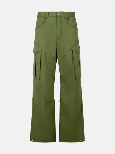 Off-white Cargo' Green Cotton Pants