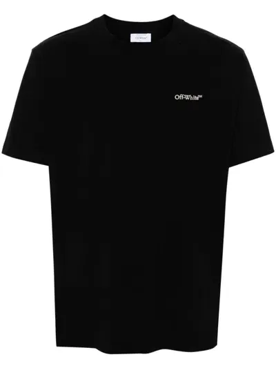 Off-white Cloud Arrow T-shirt In Black