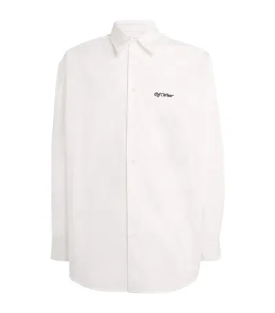 Off-white Cotton Shirt In White