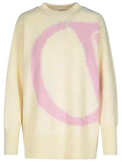 Off-white Cream Wool Sweater