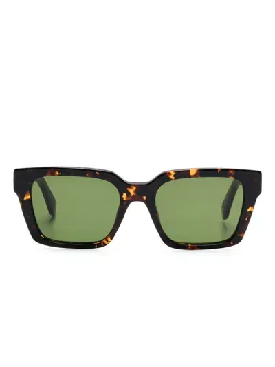 Off-white Eyewear Branson Sunglasses In Brown