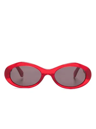 Off-white Eyewear Edison Sunglasses In Red