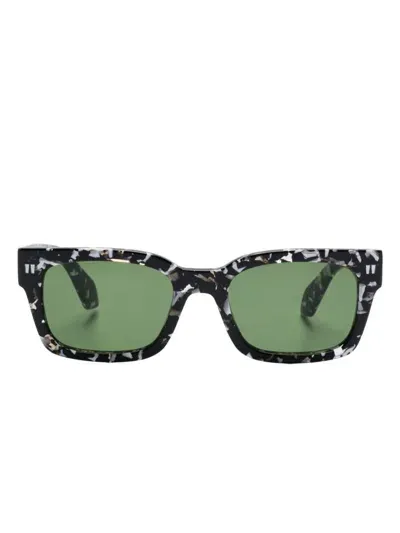 Off-white Eyewear Midland Sunglasses In 黑色