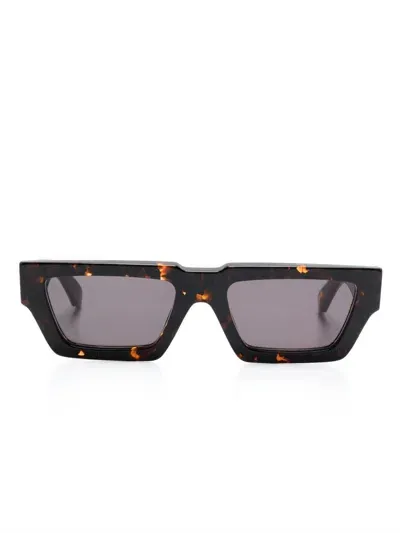 Off-white Eyewear Oeri129 Sunglasses In Brown