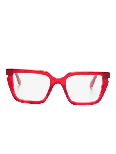 Off-white Eyewear Style 52 Glasses In Red