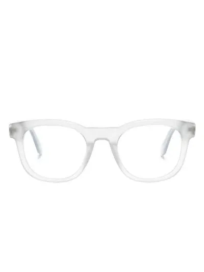 Off-white Eyewear Style 71 Glasses In 灰色