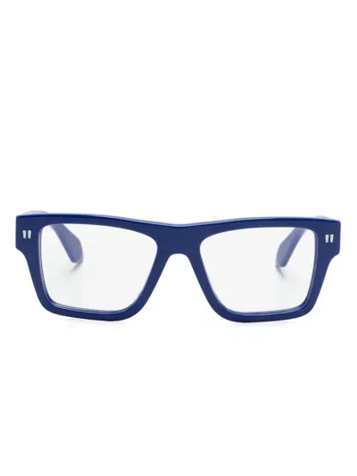 Off-white Eyewear Style 75 Glasses In Blue