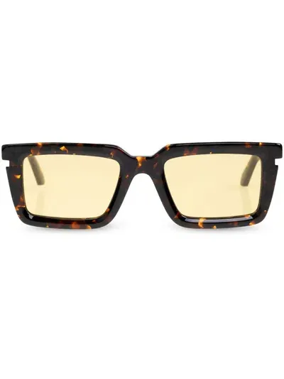 Off-white Eyewear Tucson Sunglasses In Brown